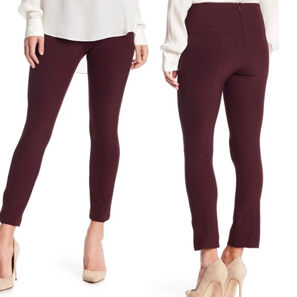 Veronica Beard Pants - VERONICA BEARD Zip back Scuba Pant Legging SZ 6